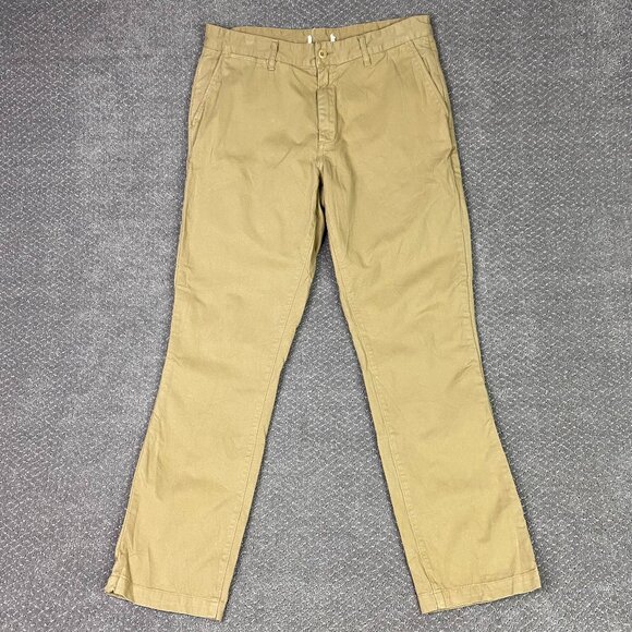 Taylor Stitch Pants Men's 34 x 32 Khaki The Foundation Pant nxg Twill Chino - Picture 1 of 14